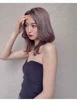 リリー(Lilley)&nbsp;【Lilley 稲永麻衣】韓国ヘア+ラベンダーカラー
