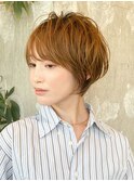 大人かわいいショートボブ/ショートカット/30代40代50代/表参道