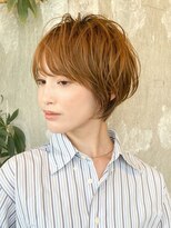 ロビー 表参道(ROBBY)&nbsp;大人かわいいショートボブ/ショートカット/30代40代50代/表参道