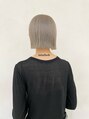 ザックラフィネ(ZACC raffine)&nbsp;ブラントボブ×シアーベージュ。オシャレヘアです