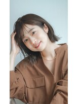 ガーデン オオタカノモリ(garden otakanomori)&nbsp;ヘルシースタイル ふんわりカール 20代30代40代ミディアムヘアc