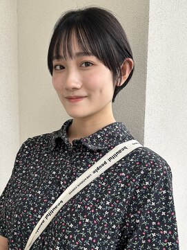 カサネ(casane) くびれショート／ショートボブ／前髪カット／似合わせカット