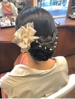 綺麗めアップスタイル