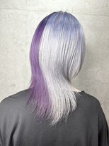 ダンク(DUNK)&nbsp;紫白ツートン