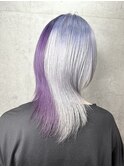 紫白ツートン