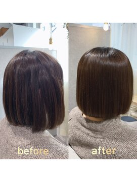 ニコ(niko) 【二村】究極のまとまり　髪質改善ストレート