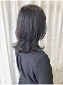 ☆透明感暗髪アッシュグレージュ☆
