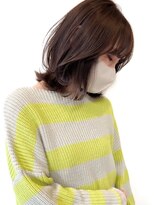 ネイロ バイ ジルブラン 葛西(NeiRo by JIL BLAN)&nbsp;ハイライト白髪ぼかしダブルカラーインナーカラーショートボブ