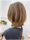 20代30代40代50代立体ボブでふんわり動き。立体髪の3D Curve技術