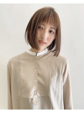 エルガ バイ コバルト(LGA by cobalt) 20代30代40代50代大人シースルーボブ