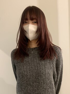 ユニコ(unico) ラベンダーカラー/レイヤーカット