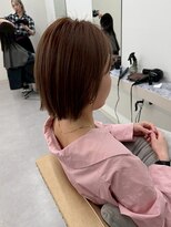 エトレ(etore)&nbsp;ショートボブ/似合わせカット/ナチュラルブラウン
