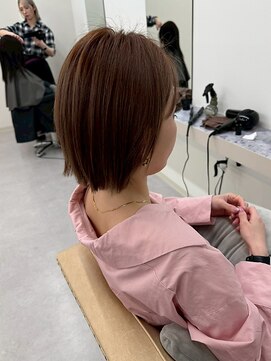 エトレ(etore) ショートボブ/似合わせカット/ナチュラルブラウン