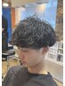【夏！７月限定！】メンズカット+パーマ＋自宅用シャンプープレゼント￥10980
