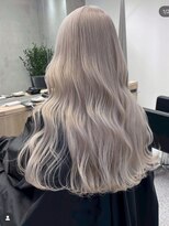 ペレ 梅田(PELE)&nbsp;くびれヘア/アプリコットオレンジ/夏のヘアアレンジ/梅田