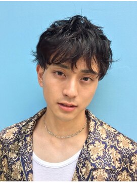 ゼンコー アオヤマ(ZENKO Aoyama) 吉沢亮風♪黒髪×マッシュ×ニュアンスパーマ【表参道/青山】