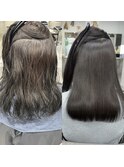 髪質改善ストレート　縮毛矯正