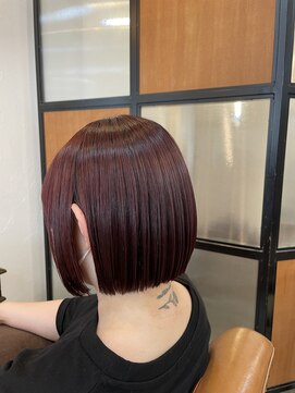 ケシキ 立川 立川南口(keshiki) tassel bob×pink color♪