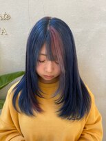 ラ ポルト ドゥ サワ(La Porte de SAWA)&nbsp;長野市美容室/20代個性派デザインカラー◎ポイントカラー