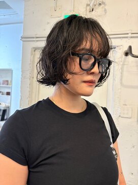 ユヌ(UNU) ルーズなボブパーマ◯