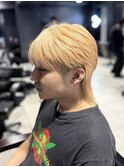 ラウンドマッシュウルフ＆韓国ウルフ＆ハイトーン＆men's