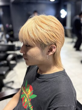 アウル 心斎橋(owl) ラウンドマッシュウルフ＆韓国ウルフ＆ハイトーン＆men's