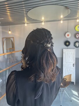 イェスオキナワ(yes okinawa) ハーフアップ