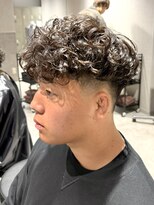 テクト バイアッシュ 吉祥寺店(Tect by Ash) スペインカールフリンジカットテーパーフェードスパイラルパーマ