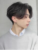 ヴェイン 渋谷(vain)&nbsp;フェザーショート ニュアンスデザイン 刈り上げセンターパート