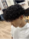 横浜波巻きパーマツイスパツイストスパイラルパーマ緩め弱め30代