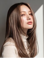 クート 久喜(ku-to) 【30代40代にオススメ】ストレートレイヤー×ブラウン