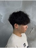 MEN’S HAIR/サーフカール/刈り上げセンターパート/群馬高崎