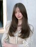 【次回来店まで美しく保つ】カット＋ケアカラー＋ダブル幹細胞トリートメント
