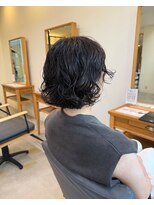 ヘアーポケット リタ(HAIR POCKET ritta)&nbsp;ボブ×朝ラクパーマ713ニュアンスパーマ