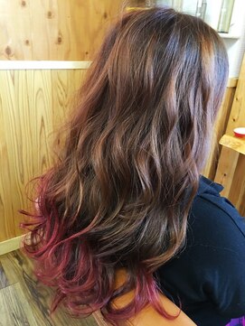 ララテラス(LaLa Terrace) ～LaLa Terrace流～ピンクグラデーション×ポイントルージュ