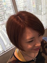 ヘアーラクープ(HAIR LA COUPE) サイド２ブロックショートボブ