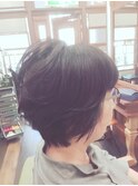 上品なミセスボブ