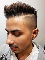 ナンプウ(Nanpu) 《Nanpu》サイドパートショート★ソフトモヒカン◎20代30代40代