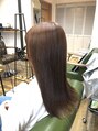 アグ ヘアー サラン 青葉店(Agu hair salan)&nbsp;ナチュラルストレート×ピンクベージュ♪