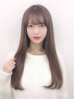 ヘアスタジオ マテリアル 中央駅店(hair studio Material)の写真/【鹿児島初★ハイブリッドストレート】ハイダメージ毛でもかけられる新しい縮毛矯正で扱いやすい髪質に◇