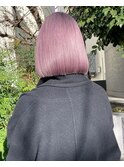 モーブカラー_パールラベンダー_内巻きワンカール2