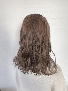 ガーデン アクロスプラザ足利店(garden) セミロング/ミルクティーベージュ