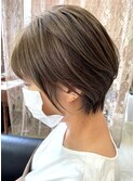 【PD海口】30代40代50代60代◎小顔絶壁解消ショート　35