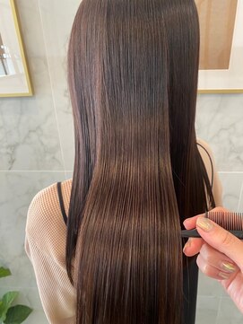 ジーナ 川口(Zina) 髪質改善＊ショコラアッシュブラウン＊美髪【Zina川口】