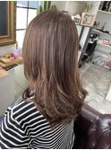 透明感カラー×ブラウンベージュ 20代30代40代