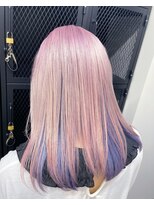 キジ(KIJI) ★ホワイトピンク×ブルーバイオレット★