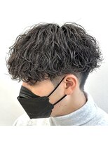 ササ(33) 波巻きツイストスパイラル刈り上げマッシュ
