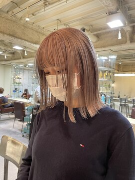 ロロ(ro-ro) 【恵比寿ro-ro】ハイトーン×きりっぱなしボブ