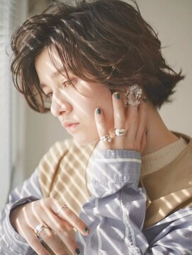 シエン 恵比寿(CIEN) ショート/センターパート/ショートボブ/ショートパーマ/外ハネ