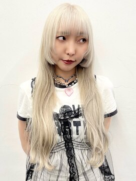 ココ 原宿(KOKO) 黒髪小顔クラゲヘアーオリーブグレーココアベージュ